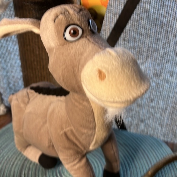 Shrek 2 Donkey 10'' Plush Nanco Dreamworks 2004 Stuffed Animal Plush Toy - Picture 5 of 9